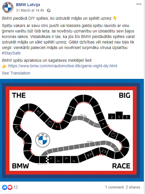 sociālie tīkli -BMW spēles (1)