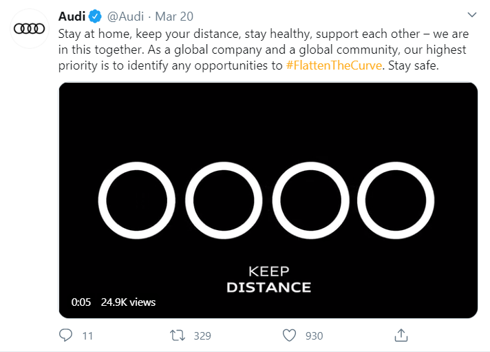 sociālo tīklu komunikācija -Audi (2)